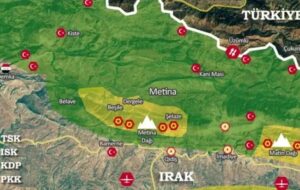 انتشار نقشه نقاطی در عراق که قرار است ارتش ترکیه آنها را اشغال کند!